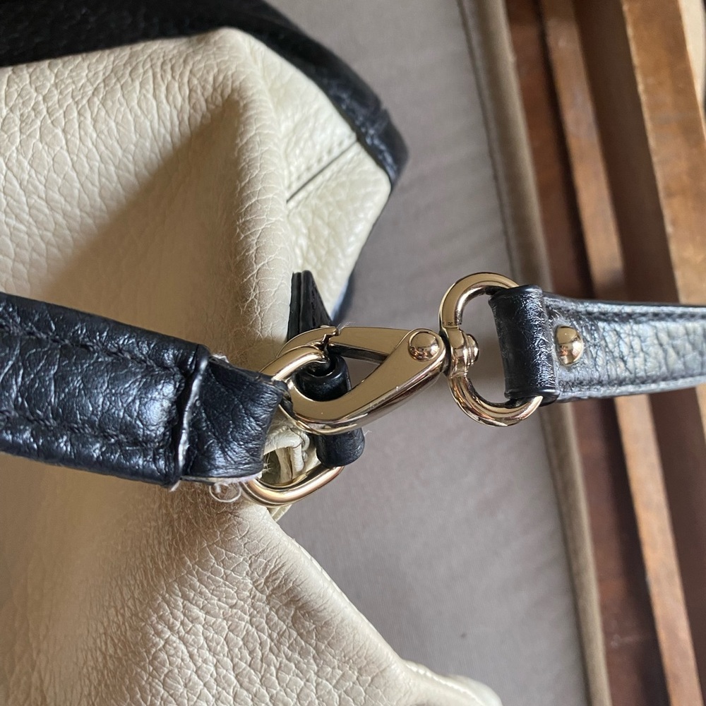 Kate Spade New York| Buttermilk & Black Carmen Southport Avenue Leather - Picture 7 of 12